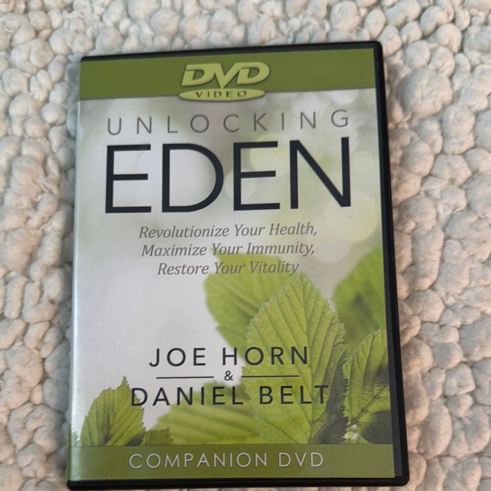 DVD “Unlocking Eden” revolutionize your health, maximize your immunity